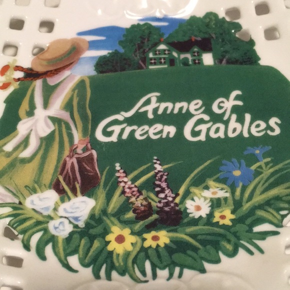 Anne of green gables plate hand decorated - Picture 2 of 8